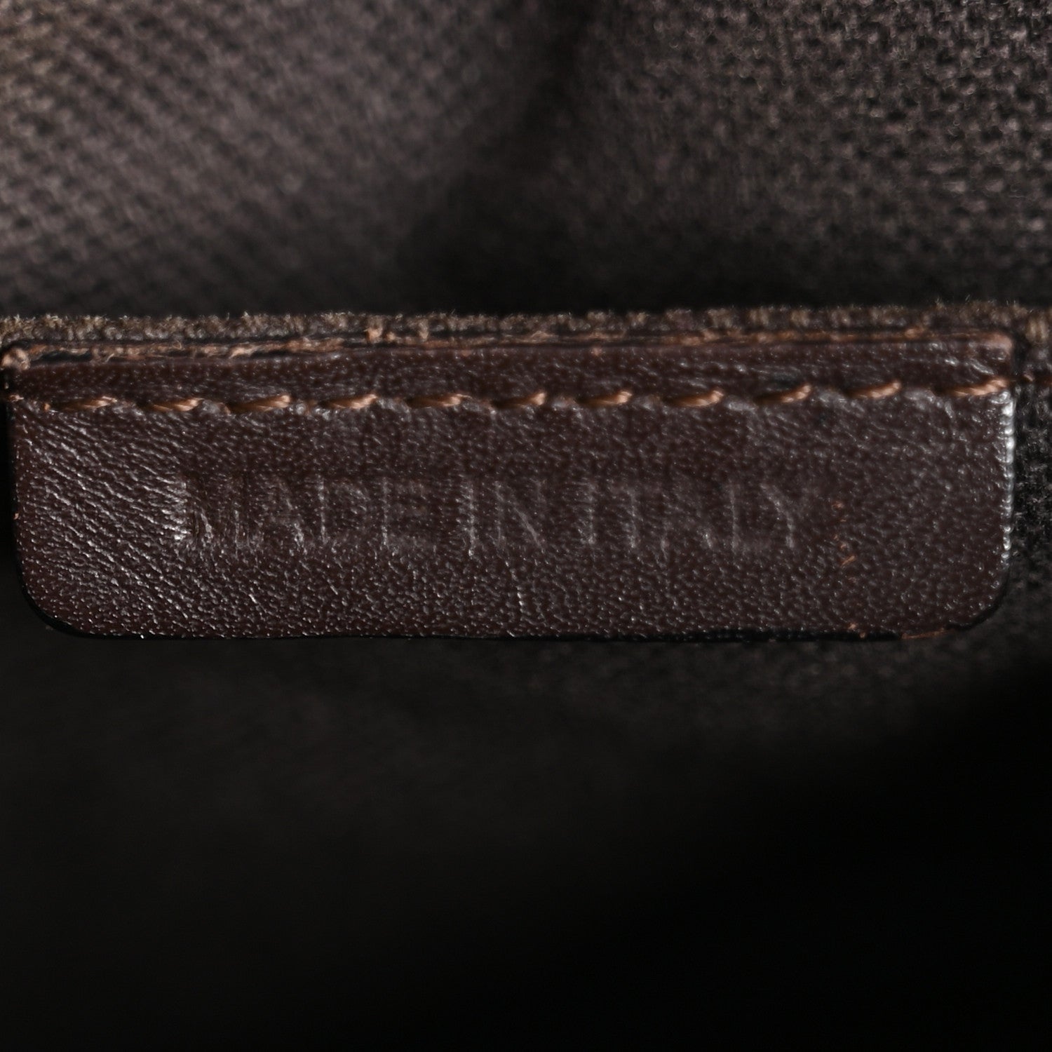 Burberry Haymarket Check Medium Minford Portrait Tote Chocolate 6 of 10