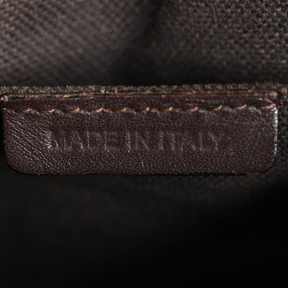 Burberry Haymarket Check Medium Minford Portrait Tote Chocolate 6 of 10