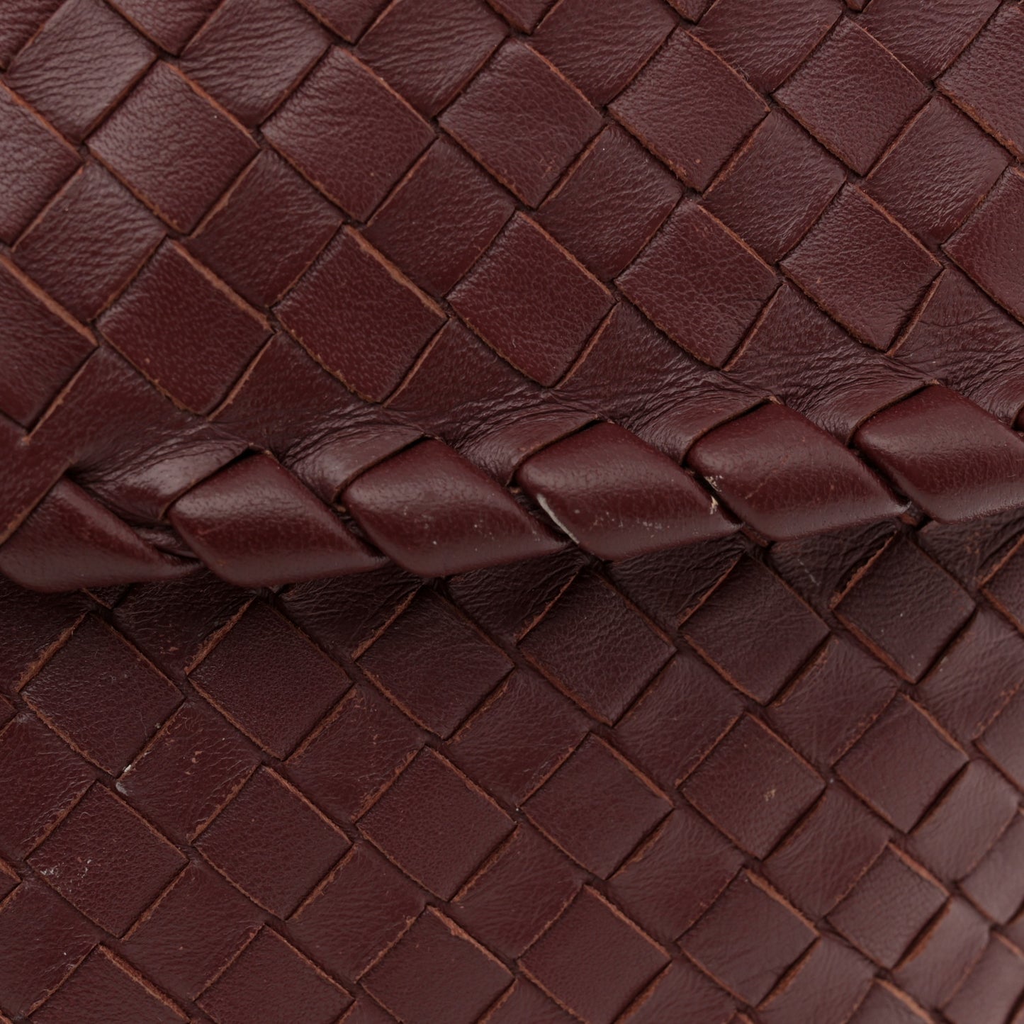 Nappa Intrecciato Medium Olimpia Shoulder Bag Opera