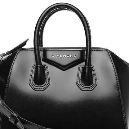 Givenchy Shiny Lord Calfskin Mini Antigona Black 9 of 9