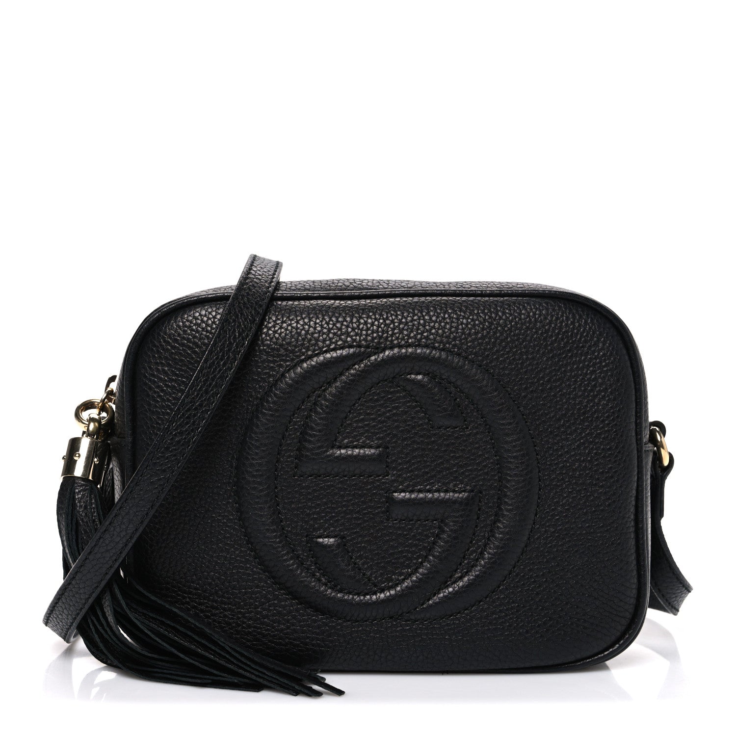 Gucci Pebbled Calfskin Small Soho Disco Bag Black 1 of 10