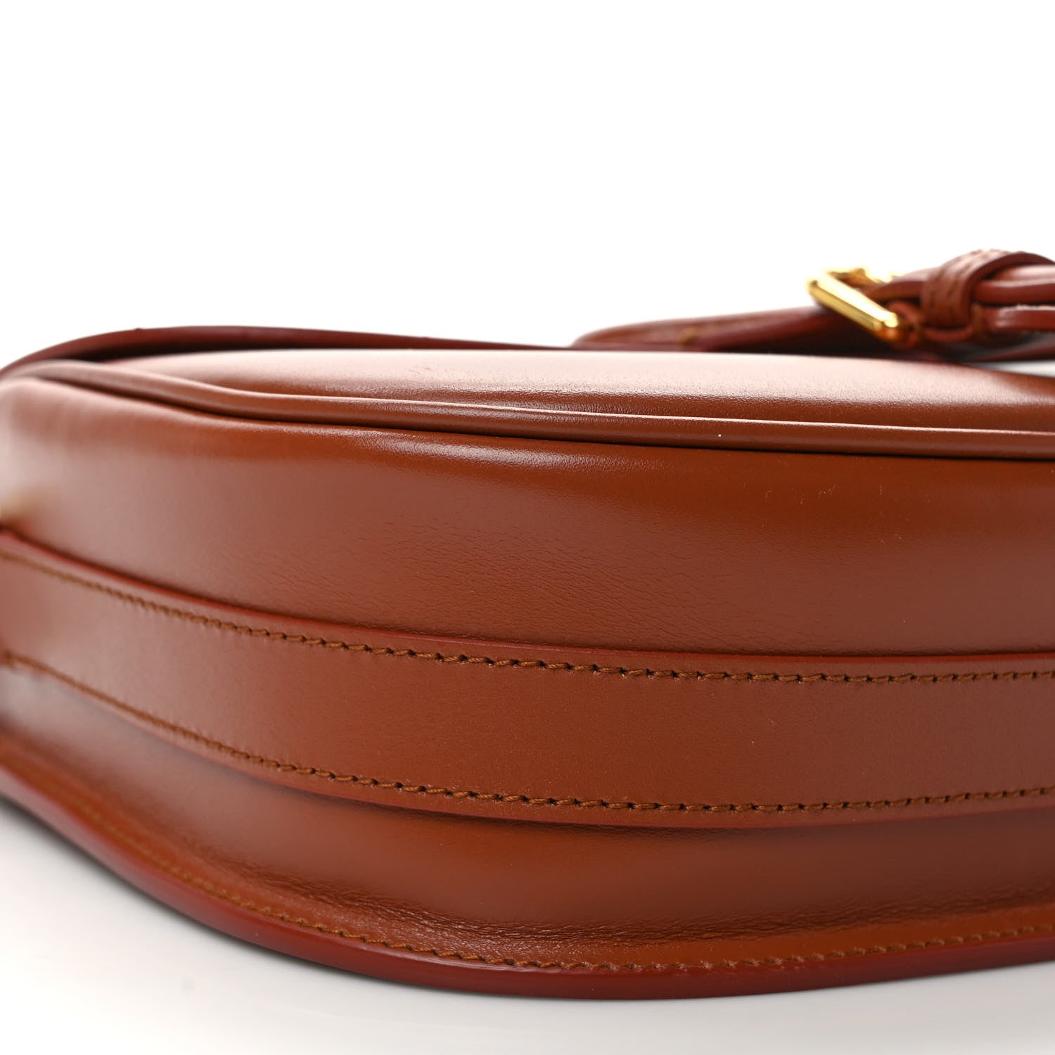 Christian Dior Box Calfskin Medium Bobby Flap Dark Tan 7 of 9