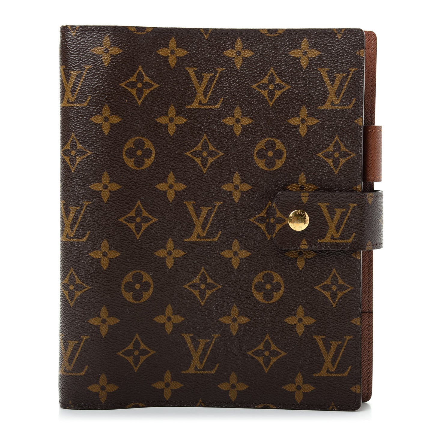 Monogram Large Ring Agenda Cover