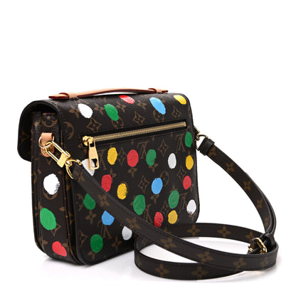 Louis Vuitton LV x YK Monogram Painted Dots Pochette Métis 2 of 9