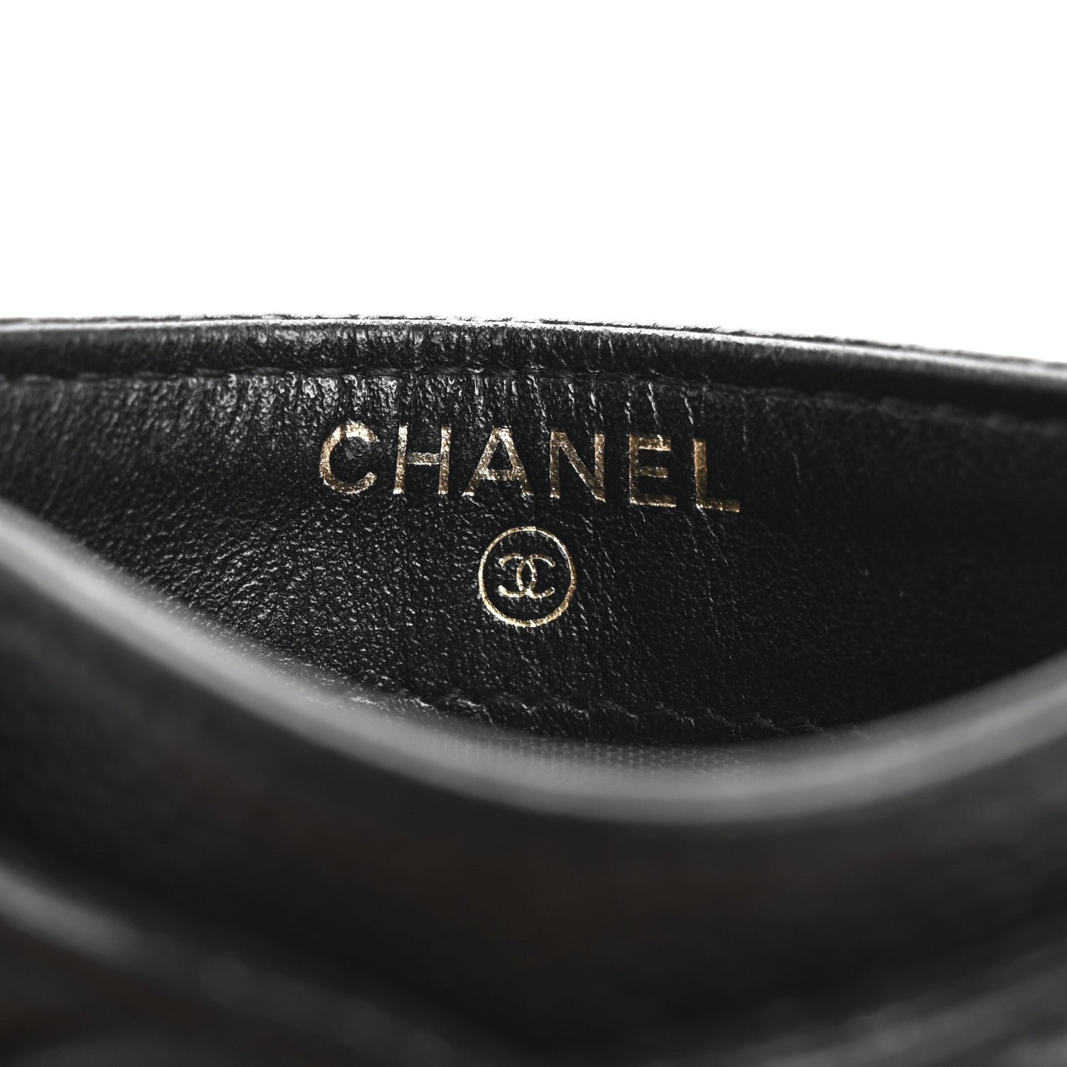 Chanel Caviar Quilted Filigree Card Holder Black 6 of 13