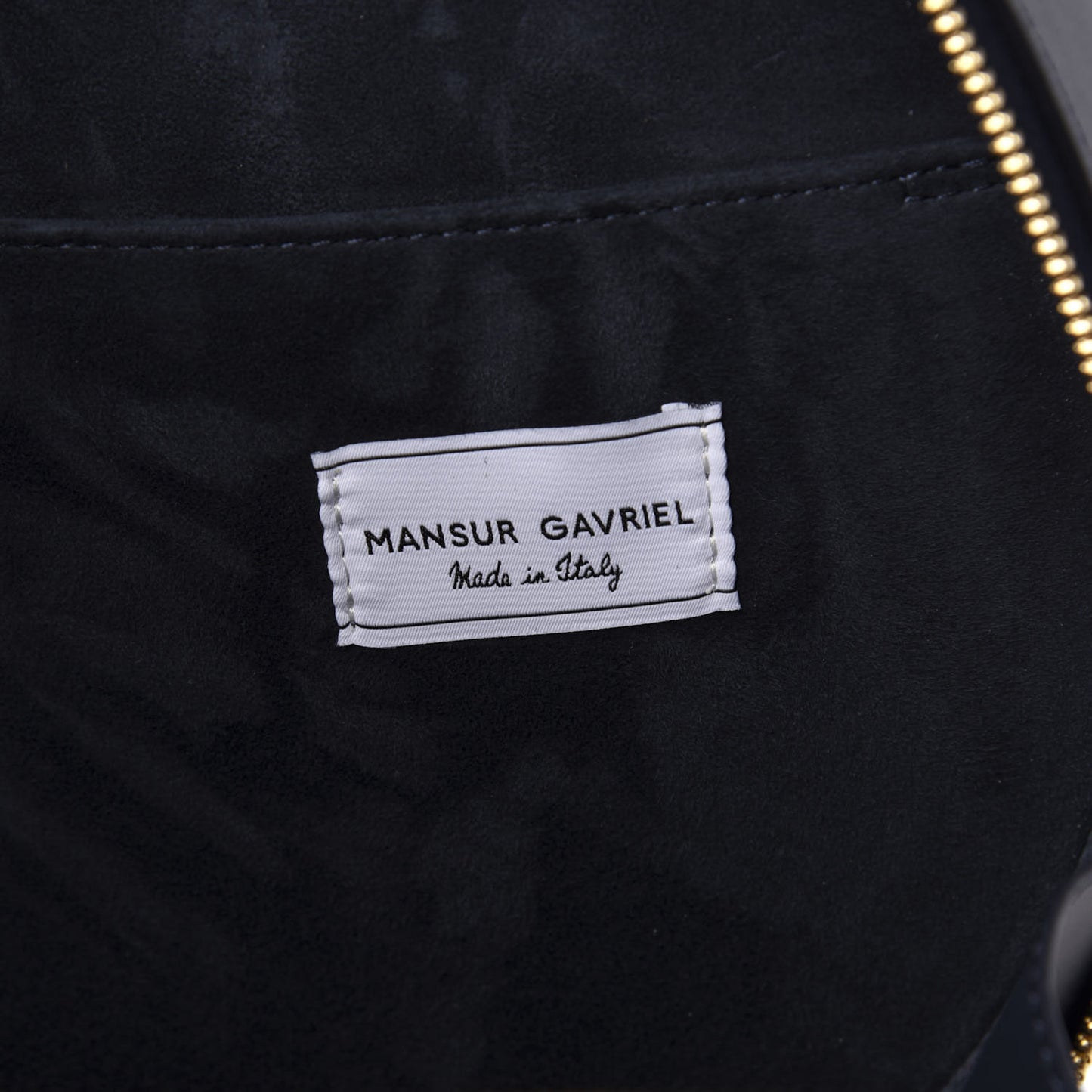 Calfskin Circle Bag Navy