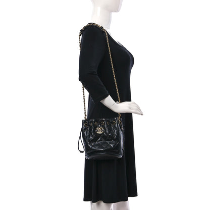 Prada Tessuto Nylon Nappa Braided Gaufre Shopping Satchel Grey 2 of 14