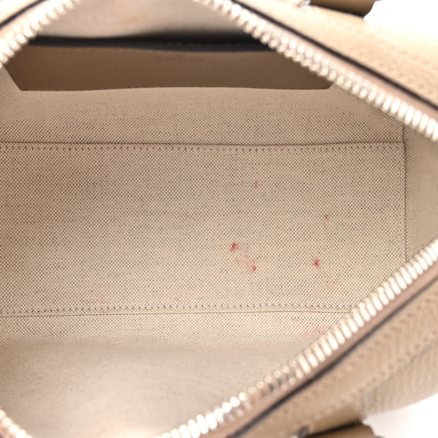 Piuma Calfskin Jumbo GG Embossed Mini Duffle Bag Good Taupe