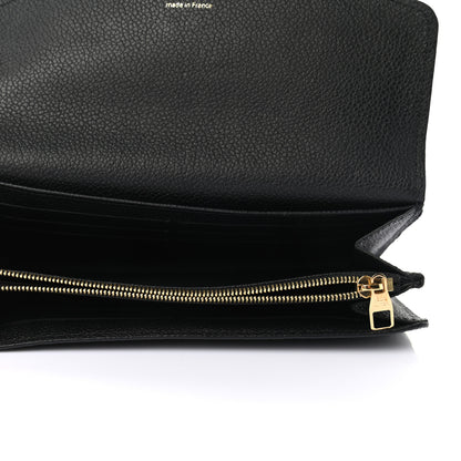 Louis Vuitton Empreinte Sarah Wallet NM Black 5 of 7