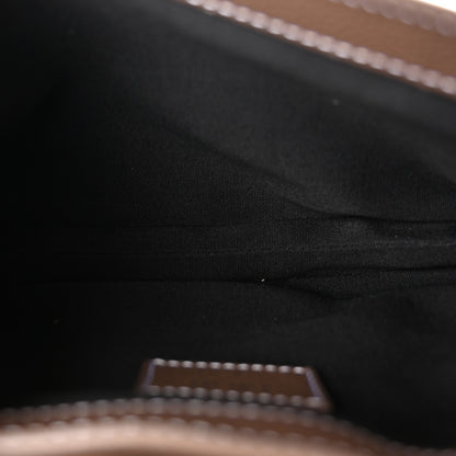 Christian Dior X KAWS Grained Calfskin Saddle Pouch Marron Multicolor 5 of 10