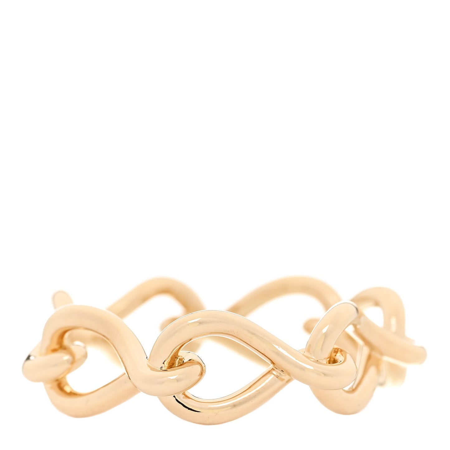 18K Yellow Gold Maillon Infini de Cartier Ring 57 8