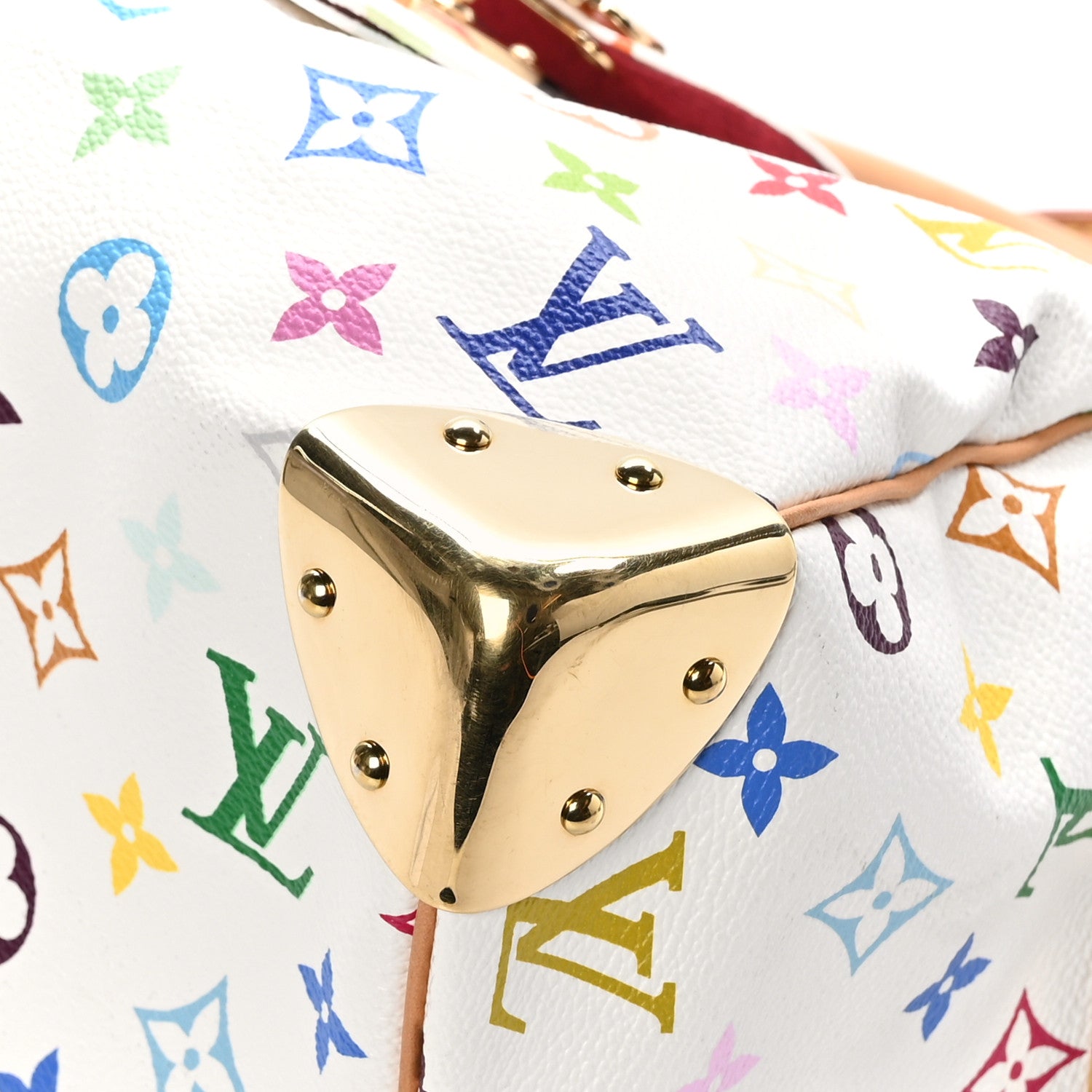 Louis Vuitton Monogram Multicolor Speedy 30 White 8 of 10