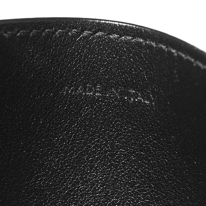 Celine Grained Calfskin Card Holder Black 6 of 7