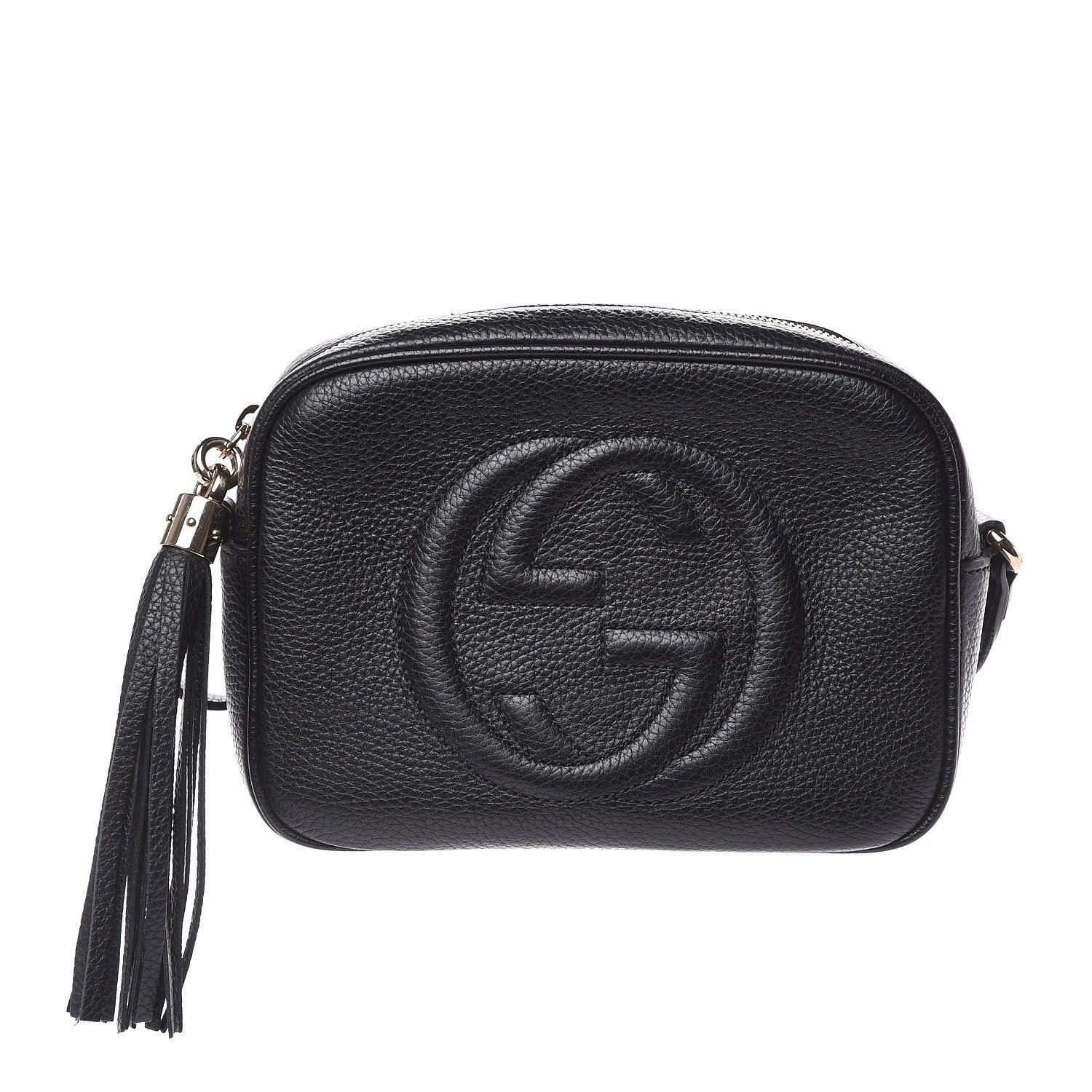 Gucci Pebbled Calfskin Small Soho Disco Bag Black 1 of 11