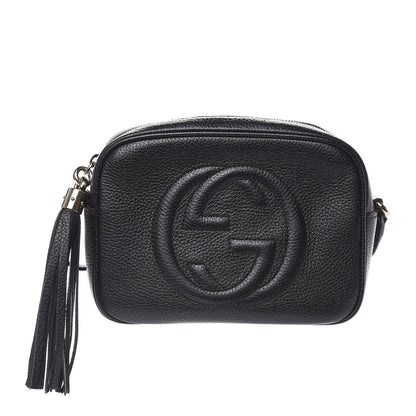 Gucci Pebbled Calfskin Small Soho Disco Bag Black 1 of 11