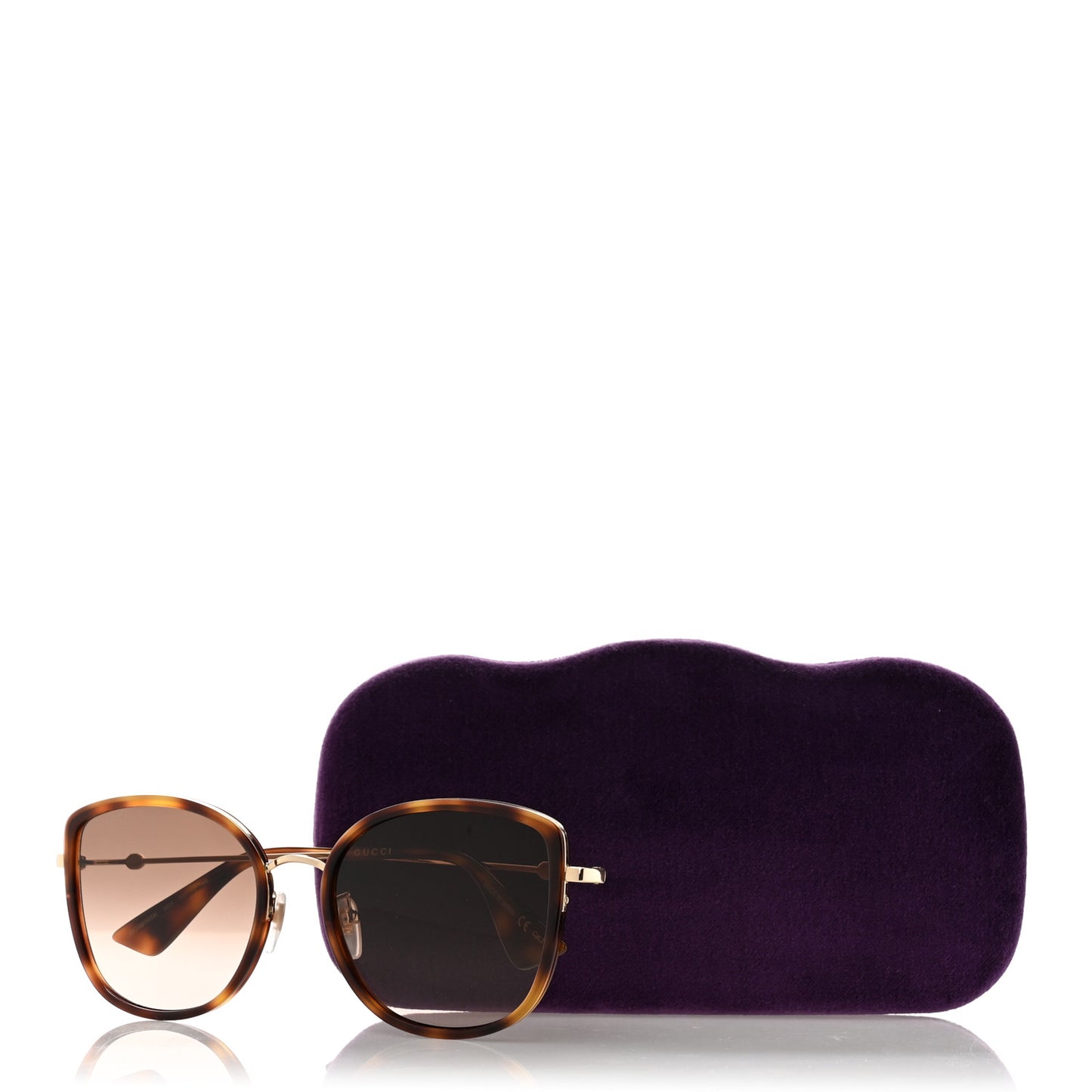 Cat Eye Sunglasses GG0606SK Havana