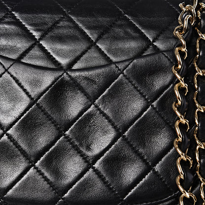 Chanel Lambskin Quilted Small Double Flap Black 12 of 12