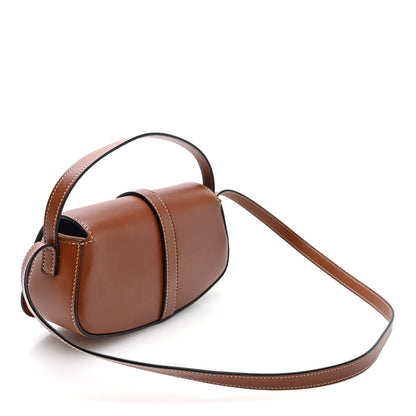 Celine Smooth Calfskin Tabou Clutch on Strap Tan 2 of 9