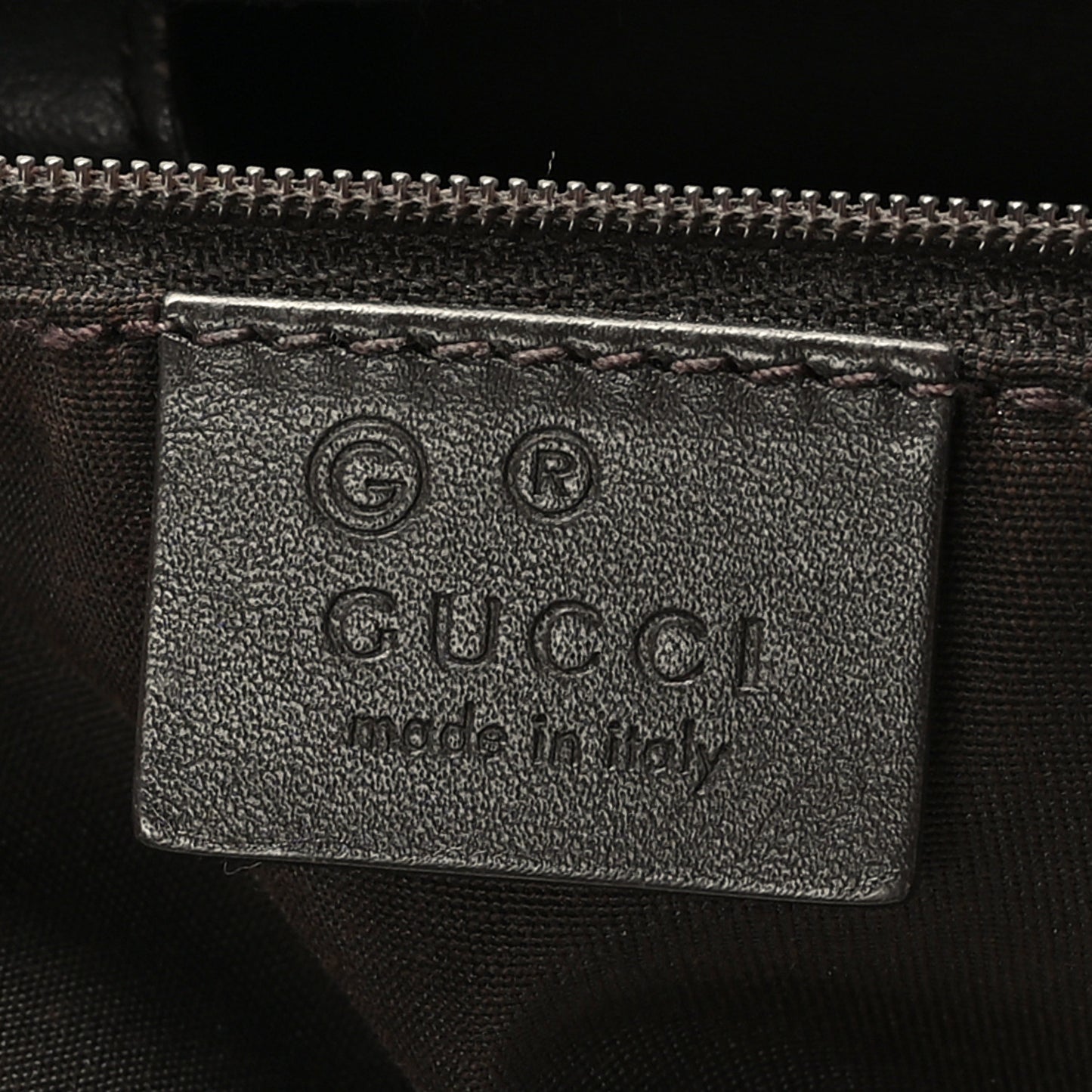Guccissima Signature Large Sukey Tote Chocolate