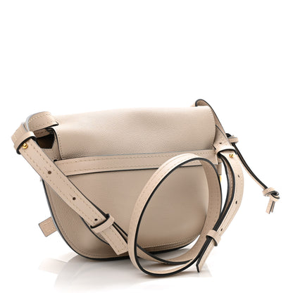 Loewe Grained Calfskin Small Gate Crossbody Bag Light Oat 3 of 10