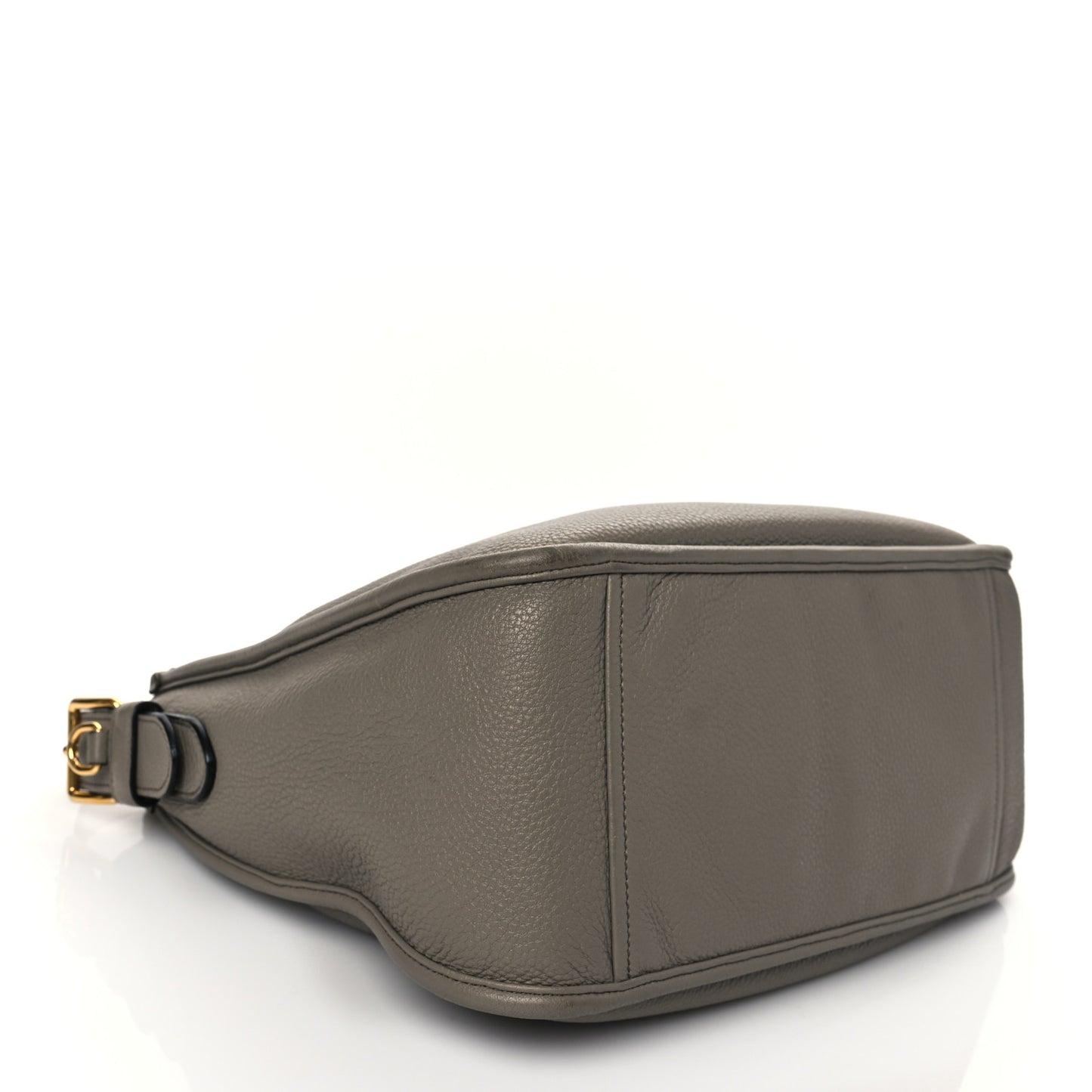Vitello Daino Double Strap Messenger Hobo Argilla