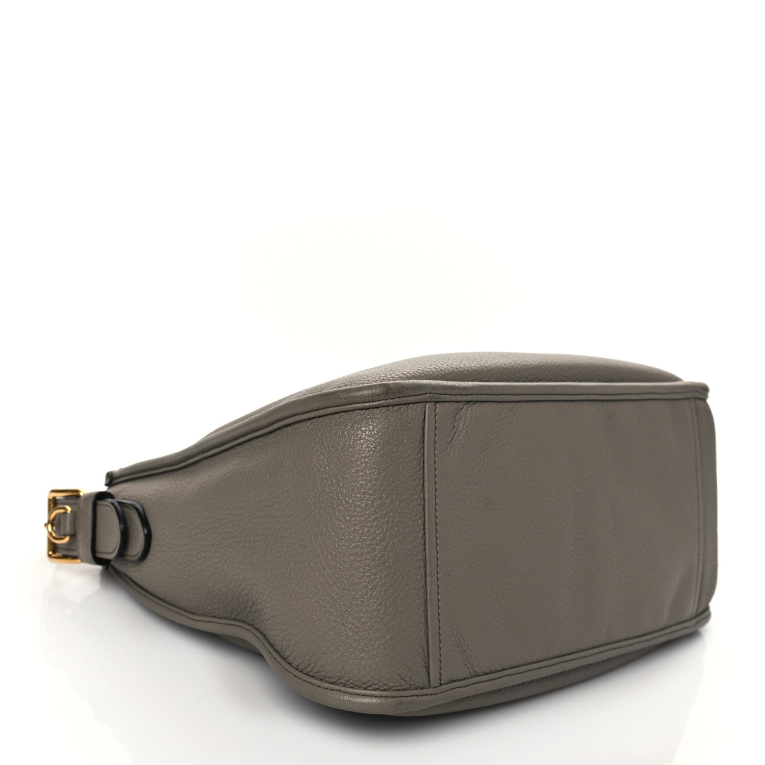 Prada Vitello Daino Double Strap Messenger Hobo Argilla 4 of 9