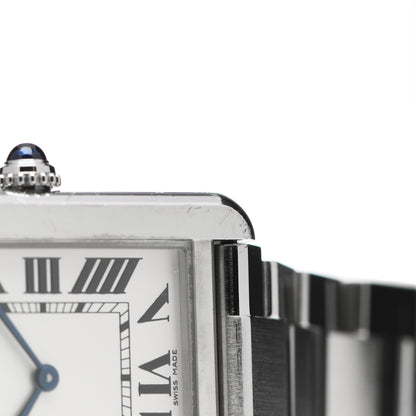 Cartier Stainless Steel 24mm Tank Solo Quartz Watch 5 of 7