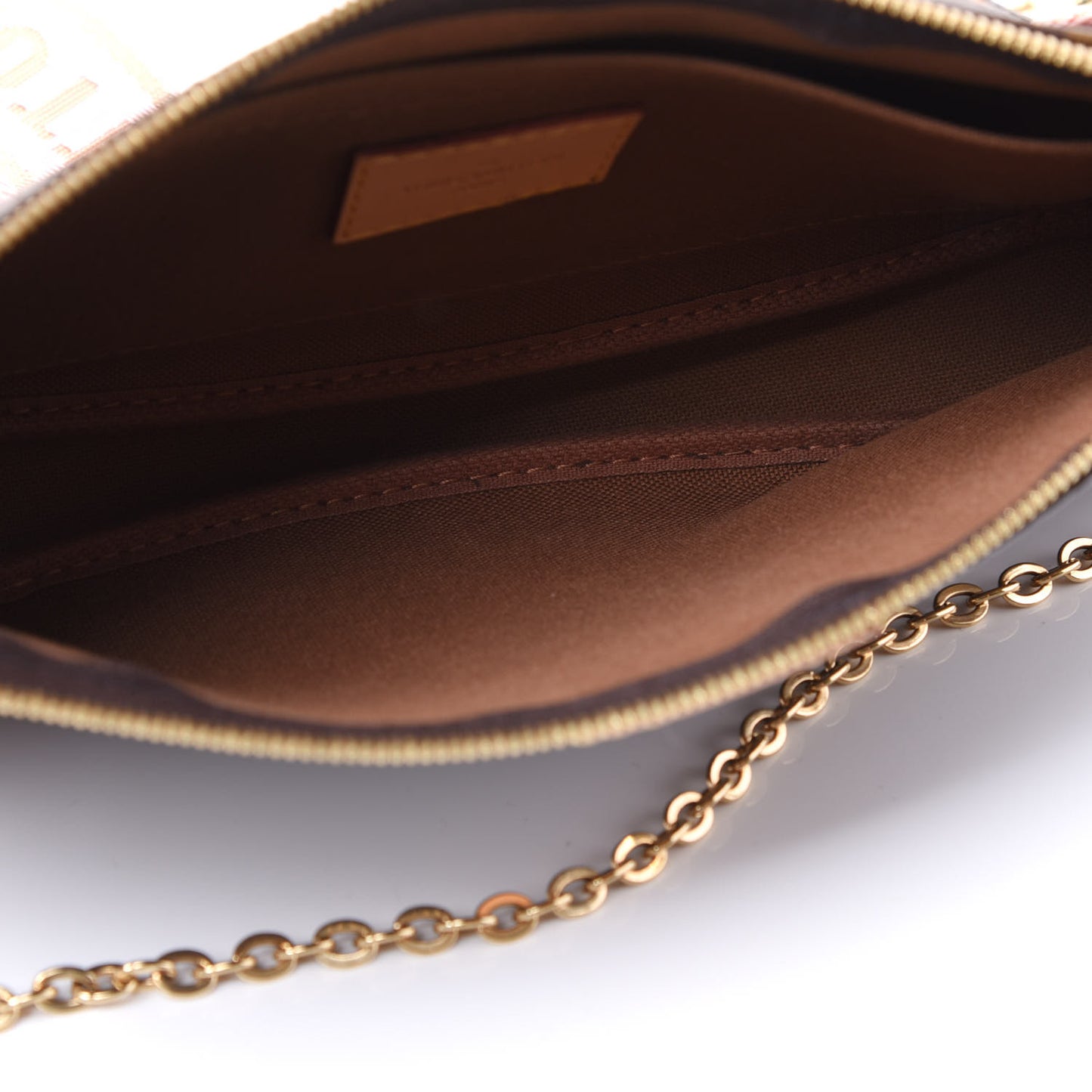 Monogram Multi Pochette Accessories Rose Clair