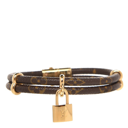 Louis Vuitton Monogram Keep It Twice Bracelet 17 1 of 3