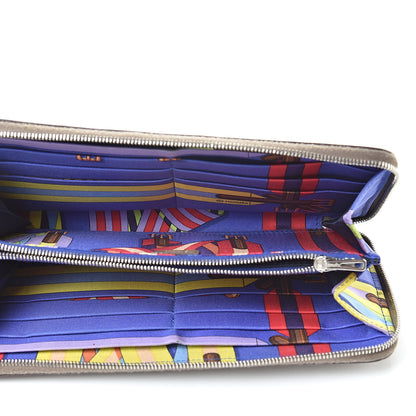 Hermes Epsom Silk'in Wallet Etoupe 5 of 9