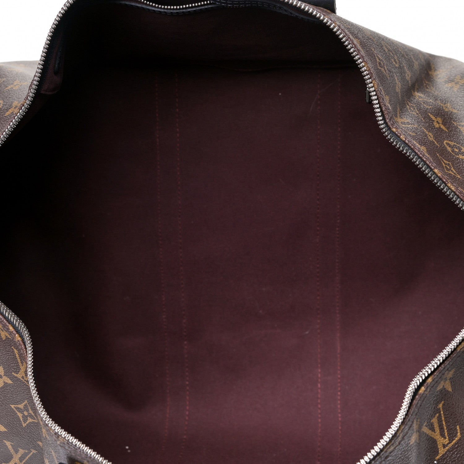 Louis Vuitton Monogram Macassar Keepall Bandouliere 55 4 of 8