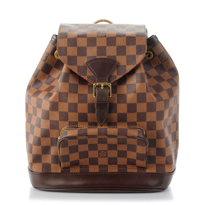 Louis Vuitton Damier Ebene Montsouris MM Backpack 1 of 8