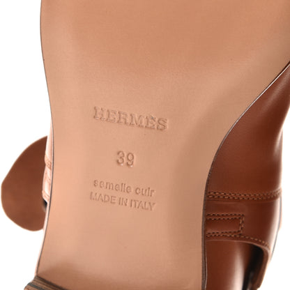 Hermes Calfskin Neo Low Boots 39 Natural 7 of 7