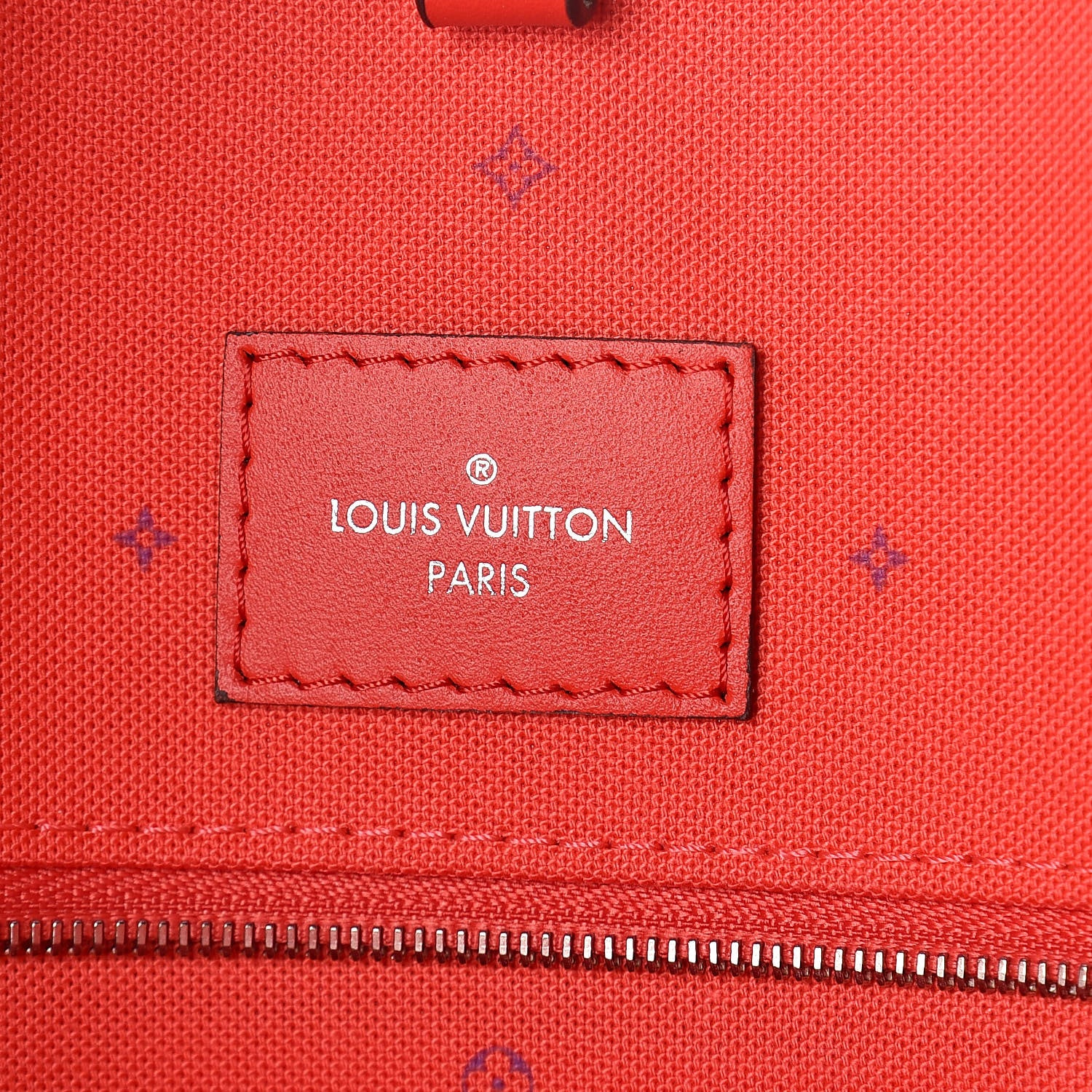 Louis Vuitton Monogram Escale Onthego GM Rouge 6 of 9