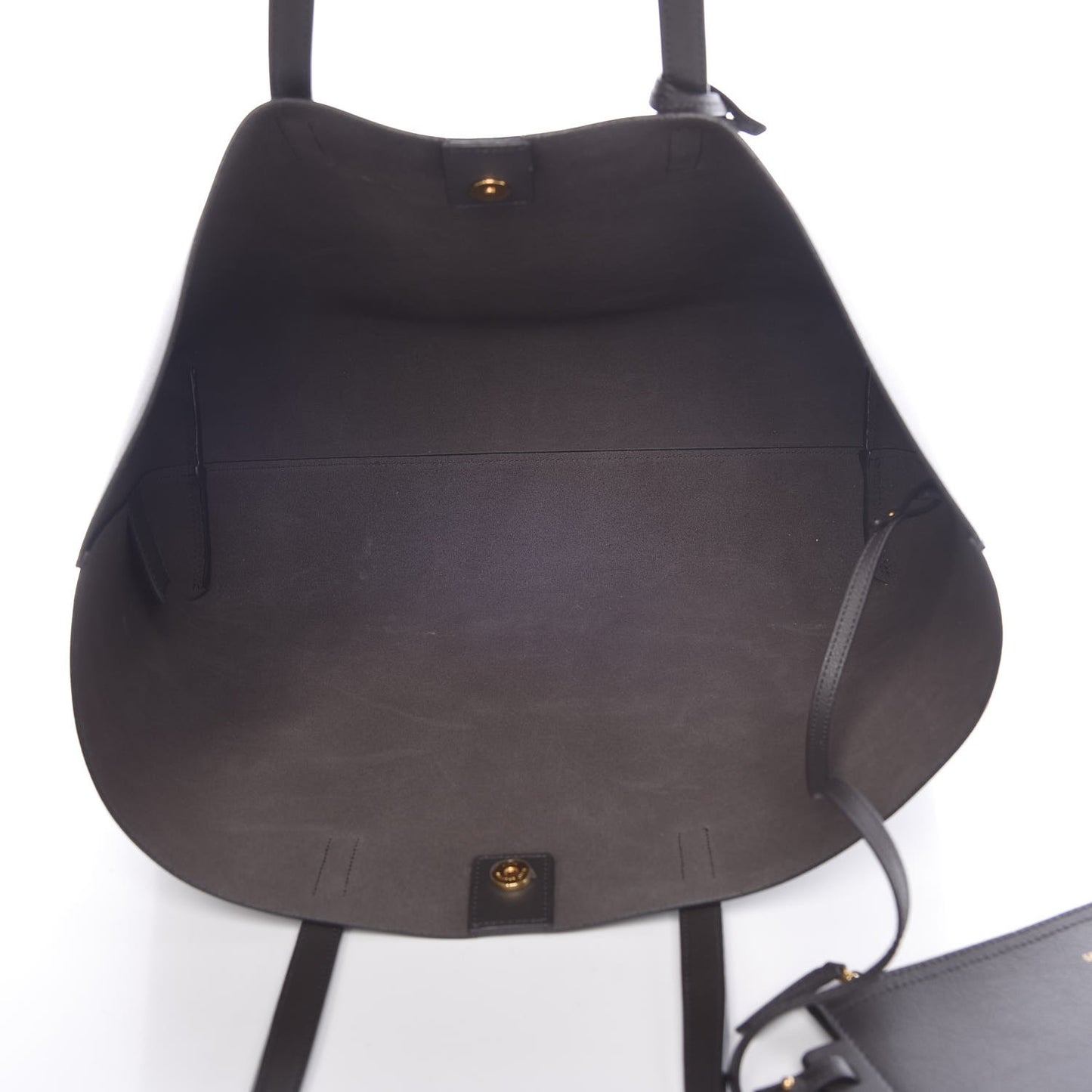 Calfskin Large Shopping Tote Storm
