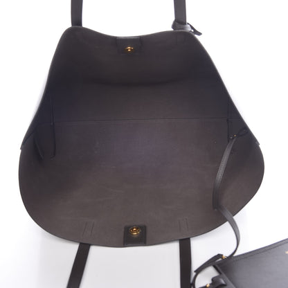 Saint Laurent Calfskin Large Shopping Tote Storm 6 of 10