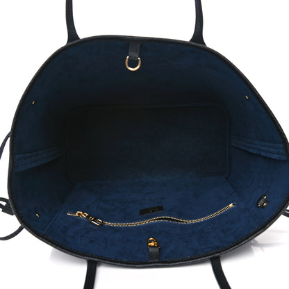 Louis Vuitton Empreinte Monogram Giant Neverfull MM Black 5 of 9