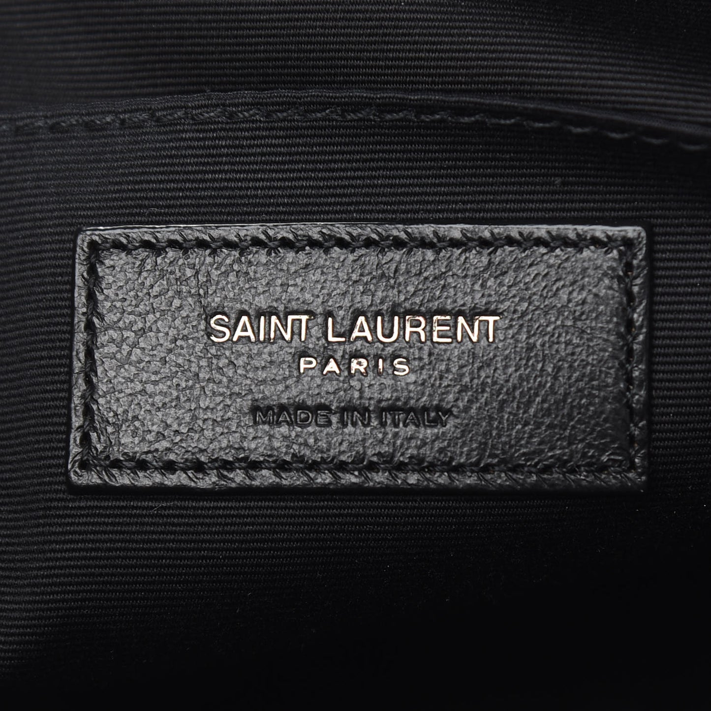 Calfskin Matelasse Monogram Lou Camera Bag Black
