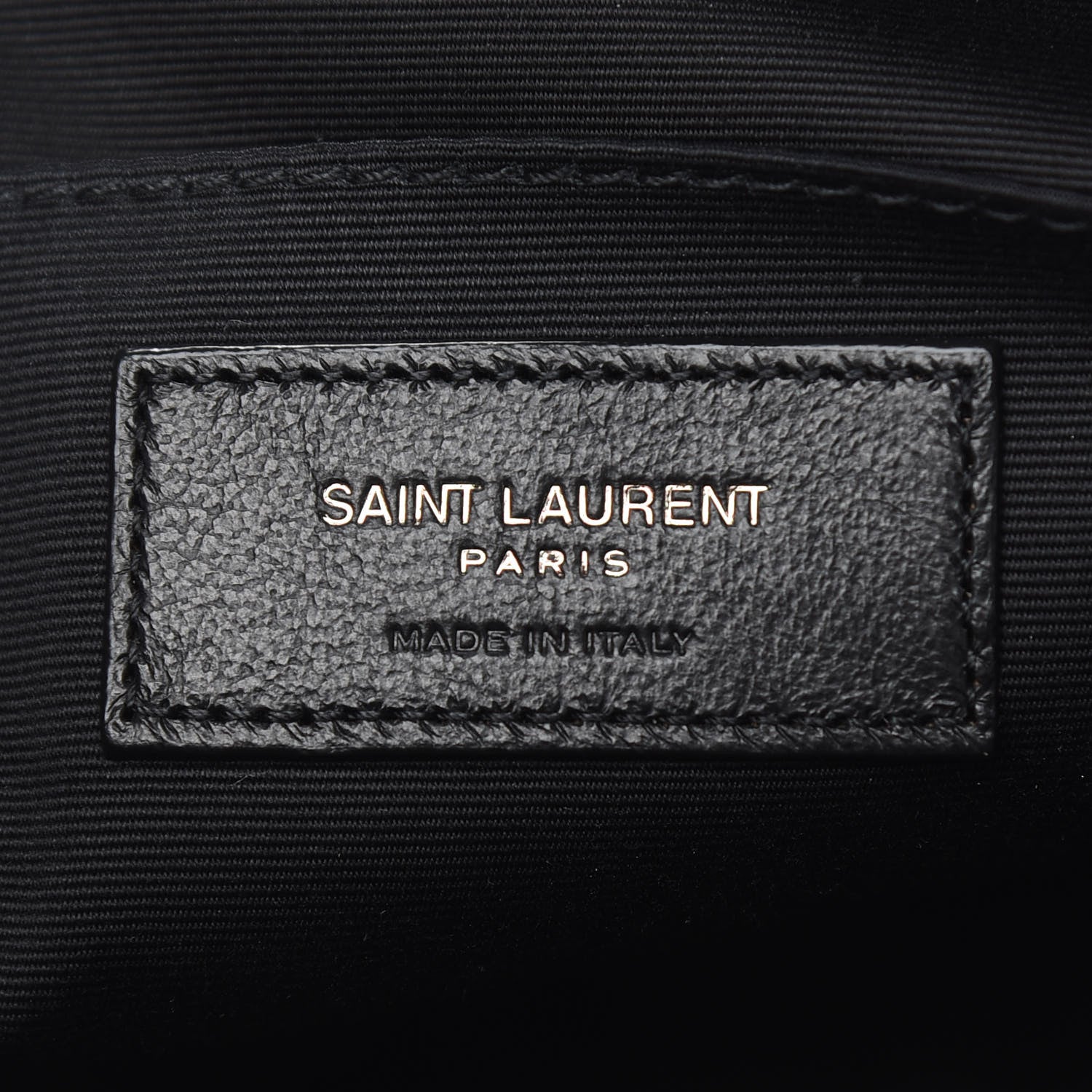 Saint Laurent Calfskin Matelasse Monogram Lou Camera Bag Black 6 of 8