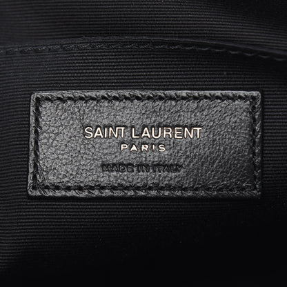 Saint Laurent Calfskin Matelasse Monogram Lou Camera Bag Black 6 of 8