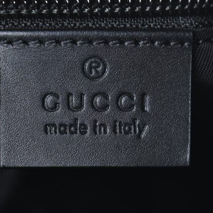 Gucci GG Supreme Monogram Web Messenger Bag Black 8 of 9