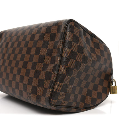 Louis Vuitton Damier Ebene Speedy 30 9 of 9