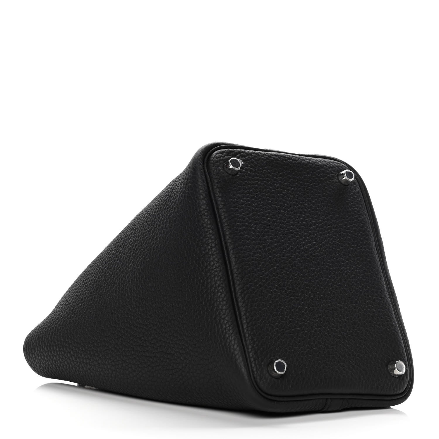 Hermes Taurillon Clemence Picotin Lock 18 PM Black 3 of 8