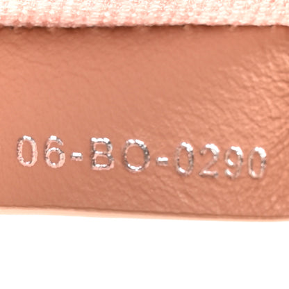 Christian Dior Canvas Embroidered Cannage Diortravel Vanity Case Bois de Rose 7 of 7