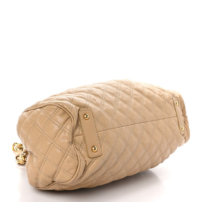 Marc Jacobs Calfskin Quilted Stam Beige 4 of 8