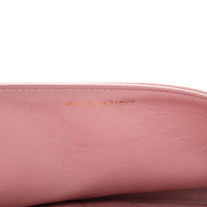 Chanel Lambskin Quilted Medium Double Flap Light Pink 7 of 17
