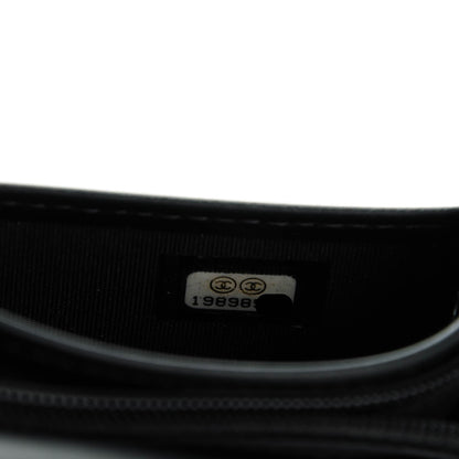 Chanel Caviar Quilted Boy Yen Wallet Black 8 of 8