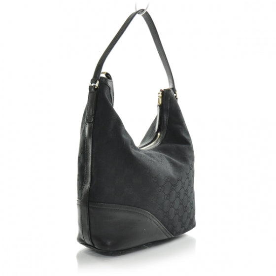 Monogram New Britt Shoulder Bag Black