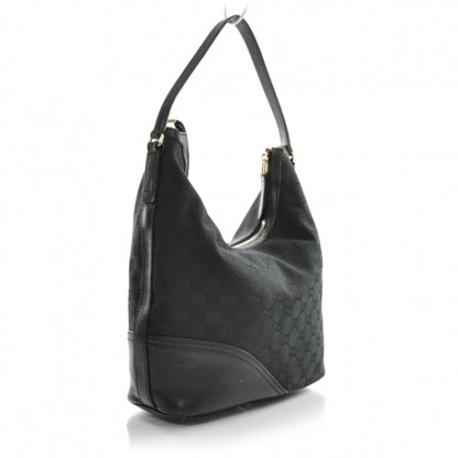 Gucci Monogram New Britt Shoulder Bag Black 3 of 12
