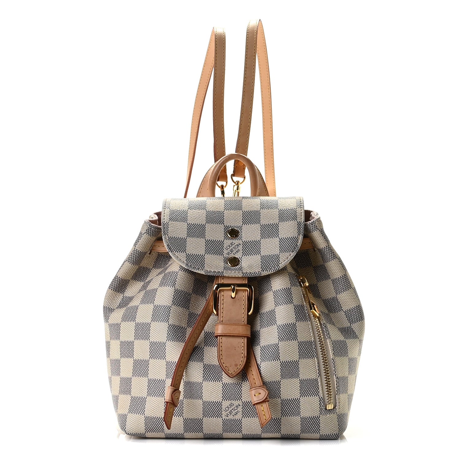 Louis Vuitton Damier Azur Sperone BB Backpack 1 of 9